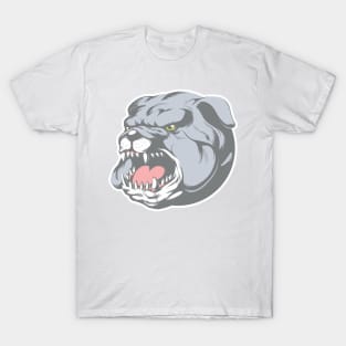 Bull Dog Head T-Shirt